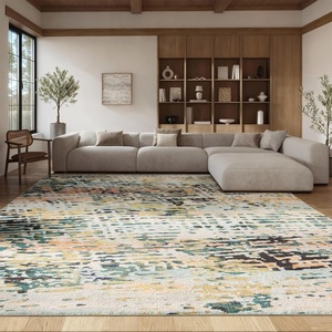 image:imageSAFAVIEH Area Rug 8x10  Madison Collection  Large  Beige amp Navy Modern Abstract Design NonShedding amp Easy Cleaning Ideal for Living Room Bedroom Office Dining Space MAD454A