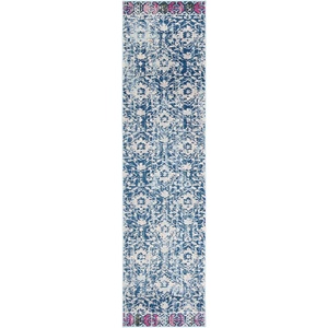 image:imageSAFAVIEH Area Rug 8x10  Madison Collection  Large  Green amp Ivory Boho Distressed Design NonShedding amp Easy Cleaning Ideal for Living Room Bedroom Office Dining Space MAD444YNavyIvory