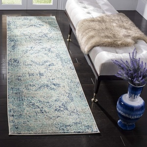 image:imageSAFAVIEH Area Rug 8x10  Madison Collection  Large  Ivory amp Blue Boho Chic Medallion Design NonShedding amp Easy Cleaning Ideal for Living Room Bedroom Office Dining Space MAD152MIvoryBlue