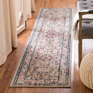 image:imageSAFAVIEH Area Rug 8x10  Madison Collection  Large  Taupe amp Ivory Boho Chic Medallion Distressed Design NonShedding amp Easy Cleaning Ideal for Living Room Bedroom Office Dining Space MAD468EGreyBlue