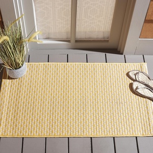image:imageSAFAVIEH Courtyard Collection 8 x 10 Dark GreenBeige CY6653 Indoor Outdoor Waterproof EasyCleaning Patio Backyard Mudroom AreaRugGoldBeige