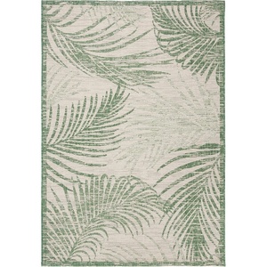 image:imageSAFAVIEH Courtyard Collection 8 x 11 Beige  Green CY7557 Indoor Outdoor Waterproof Easy Cleaning Patio Backyard Mudroom Area RugBeigeGreen
