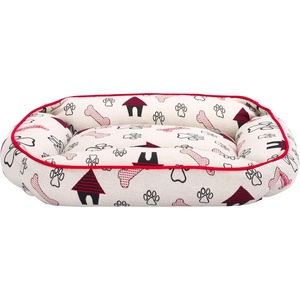 image:imageSAFAVIEH Pet Collection Raddax Dog BedGenji Dog Bed