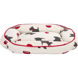 image:imageSAFAVIEH Pet Collection Raddax Dog BedGrover Dog Bed