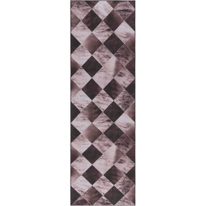 image:imageSAFAVIEH Washable Rug Faux Hide Collection  5 x 8 Light Brown amp Brown Slip Resistant Western Rustic Decor Printed Pattern Ideal for Living Room Bedroom Home Office Dining Space FAH535SLight BrownBrown