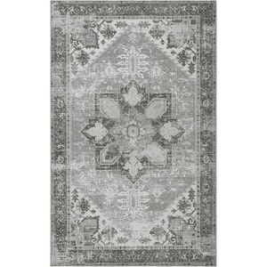 image:imageSAFAVIEH Washable Rug Tucson Collection  8 x 10 Sage amp Ivory Slip Resistant amp Easy to Clean Ideal for Living Room Bedroom Dining Space TSN102WDark SageIvory