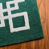 image:imageMartha Stewart X SAFAVIEH Collection Area Rug  6 Round Green amp Ivory Handmade Wool Ideal for Living Room Bedroom Dining Space MSR4626YGreenIvory