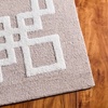 image:imageMartha Stewart X SAFAVIEH Collection Area Rug  6 Round Green amp Ivory Handmade Wool Ideal for Living Room Bedroom Dining Space MSR4626YLight GreyIvory