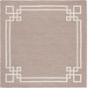 image:imageMartha Stewart X SAFAVIEH Collection Area Rug  6 Round Green amp Ivory Handmade Wool Ideal for Living Room Bedroom Dining Space MSR4626YLight GreyIvory
