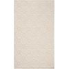 image:imageMartha Stewart x SAFAVIEH Area Rug Collection  4 x 6 Ivory amp Grey Handmade Wool Ideal for Living Room Foyer Bedroom Accent Space MSR3503FIvory