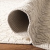image:imageMartha Stewart x SAFAVIEH Area Rug Collection  4 x 6 Ivory amp Grey Handmade Wool Ideal for Living Room Foyer Bedroom Accent Space MSR3503FIvory