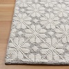 image:imageMartha Stewart x SAFAVIEH Area Rug Collection  4 x 6 Ivory amp Grey Handmade Wool Ideal for Living Room Foyer Bedroom Accent Space MSR3503FIvoryGrey