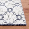 image:imageMartha Stewart x SAFAVIEH Area Rug Collection  4 x 6 Ivory amp Grey Handmade Wool Ideal for Living Room Foyer Bedroom Accent Space MSR3503FIvoryNavy