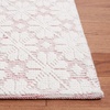 image:imageMartha Stewart x SAFAVIEH Area Rug Collection  4 x 6 Ivory amp Grey Handmade Wool Ideal for Living Room Foyer Bedroom Accent Space MSR3503FIvoryRed