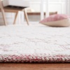 image:imageMartha Stewart x SAFAVIEH Area Rug Collection  4 x 6 Ivory amp Grey Handmade Wool Ideal for Living Room Foyer Bedroom Accent Space MSR3503FIvoryRed