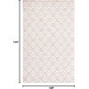 image:imageMartha Stewart x SAFAVIEH Area Rug Collection  4 x 6 Ivory amp Grey Handmade Wool Ideal for Living Room Foyer Bedroom Accent Space MSR3503FIvoryRed