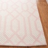 image:imageMartha Stewart x SAFAVIEH Area Rug Collection  4 x 6 Silver amp Grey Cotton Ideal for Living Room Foyer Bedroom Accent Space MSR421GPinkIvory