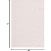 image:imageMartha Stewart x SAFAVIEH Area Rug Collection  4 x 6 Silver amp Grey Cotton Ideal for Living Room Foyer Bedroom Accent Space MSR421GPinkIvory