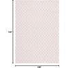 image:imageMartha Stewart x SAFAVIEH Area Rug Collection  4 x 6 Silver amp Grey Cotton Ideal for Living Room Foyer Bedroom Accent Space MSR421GPinkIvory