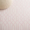 image:imageMartha Stewart x SAFAVIEH Area Rug Collection  4 x 6 Silver amp Grey Cotton Ideal for Living Room Foyer Bedroom Accent Space MSR421GPinkIvory