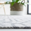 image:imageMartha Stewart x SAFAVIEH Area Rug Collection  4 x 6 Silver amp Grey Cotton Ideal for Living Room Foyer Bedroom Accent Space MSR421GSilverGrey