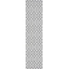 image:imageMartha Stewart x SAFAVIEH Area Rug Collection  4 x 6 Silver amp Grey Cotton Ideal for Living Room Foyer Bedroom Accent Space MSR421GSilverGrey