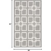 image:imageMartha Stewart x SAFAVIEH Area Rug Collection  5 x 8 Geyser Blue Handmade Wool amp Silk Ideal for Living Room Bedroom Office Dining Space MSR1151BCement Gray