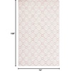 image:imageMartha Stewart x SAFAVIEH Area Rug Collection  6 x 9 Ivory amp Red Handmade Wool Ideal for Living Room Bedroom Office Dining Space MSR3503Q