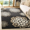 image:imageMartha Stewart x SAFAVIEH Area Rug Collection  8 Round Cement Handmade Wool Ideal for Living Room Bedroom Office Dining Space MSR4730BSilhouette