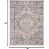 image:imageMartha Stewart x SAFAVIEH Area Rug Collection  8 x 10 Ivory amp Grey NonShedding amp Easy Cleaning Ideal for Living Room Bedroom Office Dining Space MSR867AIvoryGrey