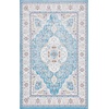 image:imageMartha Stewart x SAFAVIEH Machine Washable Area Rug Collection  5 x 7 Turquoise amp Beige Slip Resistant amp Easy Cleaning Ideal for Ideal for Living Room Bedroom Dining Space MSRW136KTurquoiseBeige