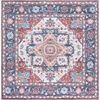 image:imageMartha Stewart x SAFAVIEH Machine Washable Area Rug Collection  5 x 8 Grey amp Turquoise Slip Resistant amp Easy Cleaning Ideal for Ideal for Living Room Bedroom Dining Space MSRW113BRustBlue