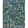 image:imageMartha Stewart x SAFAVIEH Machine Washable Area Rug Collection  5 x 8 Navy amp Gold Slip Resistant amp Easy Cleaning Ideal for Ideal for Living Room Bedroom Dining Space MSRW192NNavyGold