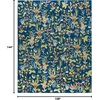 image:imageMartha Stewart x SAFAVIEH Machine Washable Area Rug Collection  5 x 8 Navy amp Gold Slip Resistant amp Easy Cleaning Ideal for Ideal for Living Room Bedroom Dining Space MSRW192NNavyGold