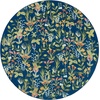 image:imageMartha Stewart x SAFAVIEH Machine Washable Area Rug Collection  5 x 8 Navy amp Gold Slip Resistant amp Easy Cleaning Ideal for Ideal for Living Room Bedroom Dining Space MSRW192NNavyGold