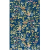 image:imageMartha Stewart x SAFAVIEH Machine Washable Area Rug Collection  5 x 8 Navy amp Gold Slip Resistant amp Easy Cleaning Ideal for Ideal for Living Room Bedroom Dining Space MSRW192NNavyGold