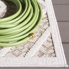image:imageMartha Stewart x SAFAVIEH Outdoor Area Rug Collection  53 x 76 Beige amp Brown Weather Resistant amp Washable Ideal for Patio Backyard Mudroom Deck Dining Space MSRO218BLight BeigeBrown