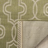 image:imageMartha Stewart x SAFAVIEH Outdoor Area Rug Collection  53 x 77 Green amp Beige Weather Resistant amp Washable Ideal for Patio Backyard Mudroom Deck Dining Space MSR4274244