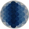image:imageSAFAVIEH 5x8 Area Rug  Metro Collection  Orange amp Rust Handmade Wool Ideal for Living Room Bedroom Dining Space MET301PNavyBlue