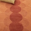 image:imageSAFAVIEH 5x8 Area Rug  Metro Collection  Orange amp Rust Handmade Wool Ideal for Living Room Bedroom Dining Space MET301POrangeRust