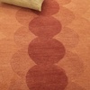 image:imageSAFAVIEH 5x8 Area Rug  Metro Collection  Orange amp Rust Handmade Wool Ideal for Living Room Bedroom Dining Space MET301POrangeRust
