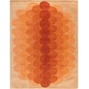 image:imageSAFAVIEH 5x8 Area Rug  Metro Collection  Orange amp Rust Handmade Wool Ideal for Living Room Bedroom Dining Space MET301POrangeRust