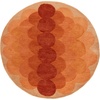 image:imageSAFAVIEH 5x8 Area Rug  Metro Collection  Orange amp Rust Handmade Wool Ideal for Living Room Bedroom Dining Space MET301POrangeRust