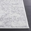 image:imageSAFAVIEH Amelia Collection Area Rug  8 Round Ivory amp Steel Blue NonShedding amp Easy to Clean Ideal for Living Room Bedroom Dining Space ALA700DIvoryLight Grey