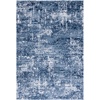 image:imageSAFAVIEH Amelia Collection Area Rug  8 Round Ivory amp Steel Blue NonShedding amp Easy to Clean Ideal for Living Room Bedroom Dining Space ALA700DIvoryDark Blue