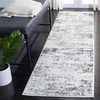 image:imageSAFAVIEH Amelia Collection Area Rug  8 Round Ivory amp Steel Blue NonShedding amp Easy to Clean Ideal for Living Room Bedroom Dining Space ALA700DIvoryGrey