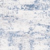 image:imageSAFAVIEH Amelia Collection Area Rug  8 Round Ivory amp Steel Blue NonShedding amp Easy to Clean Ideal for Living Room Bedroom Dining Space ALA700DIvoryBlue