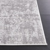 image:imageSAFAVIEH Amelia Collection Area Rug  8 Round Ivory amp Steel Blue NonShedding amp Easy to Clean Ideal for Living Room Bedroom Dining Space ALA700DIvoryStone Grey