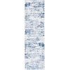 image:imageSAFAVIEH Amelia Collection Area Rug  8 Round Ivory amp Steel Blue NonShedding amp Easy to Clean Ideal for Living Room Bedroom Dining Space ALA700DIvoryNavy