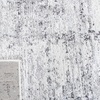 image:imageSAFAVIEH Amelia Collection Area Rug  8 Round Ivory amp Steel Blue NonShedding amp Easy to Clean Ideal for Living Room Bedroom Dining Space ALA700DIvoryGrey